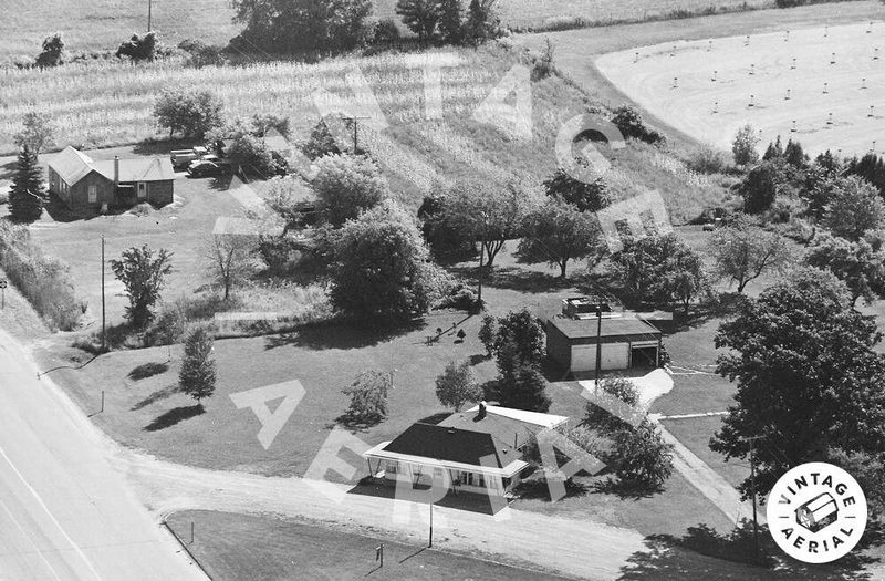 Burnside Drive-In Theatre - Vintage Aerial (newer photo)